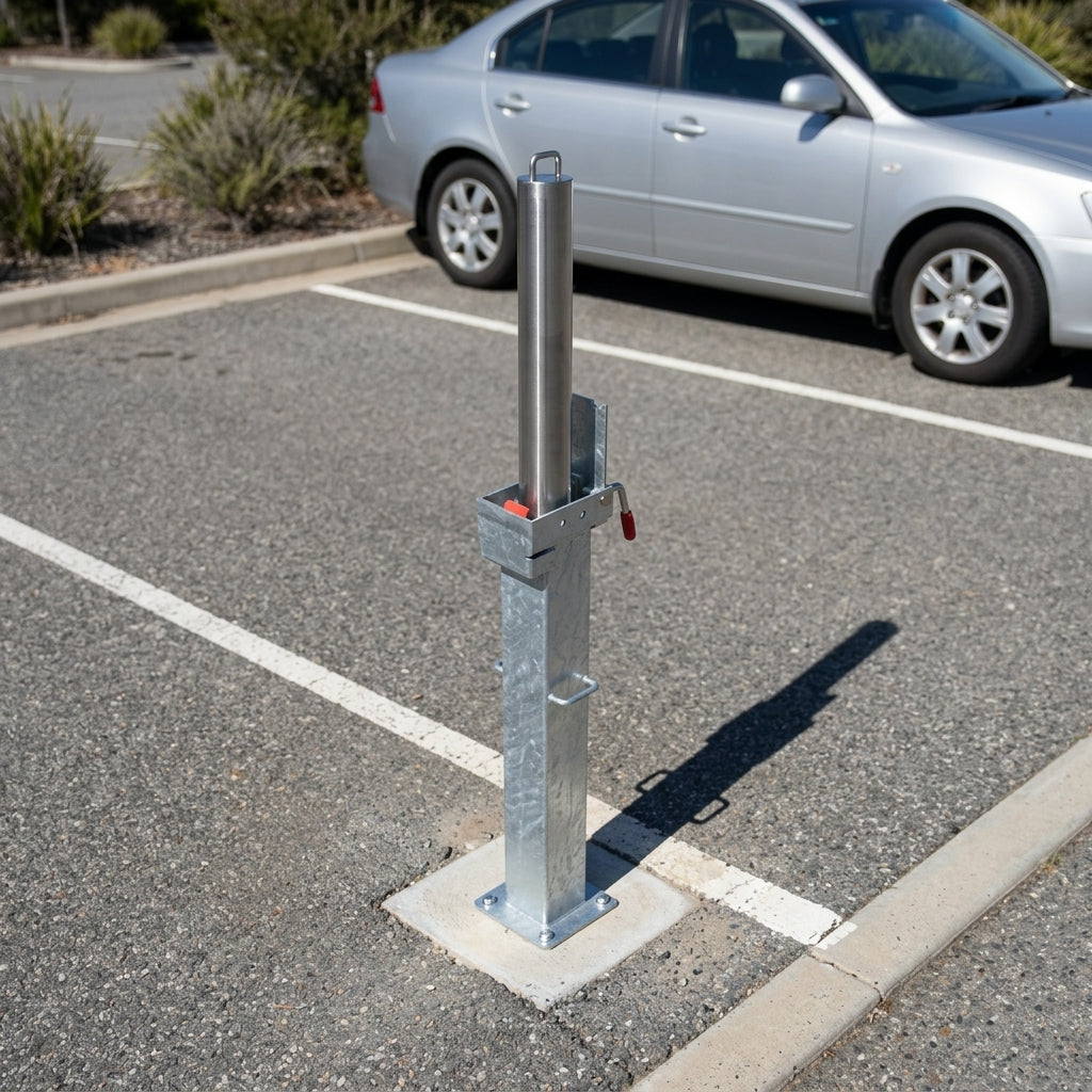 500mm Telescopic Bollard Stainless Steel Retractable