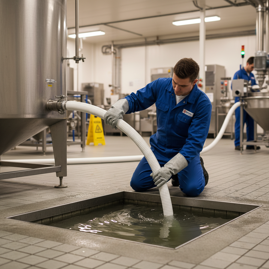 Premium PVC/Nitrile Sanitation Suction & Discharge Hose for Marine and Industrial Applications