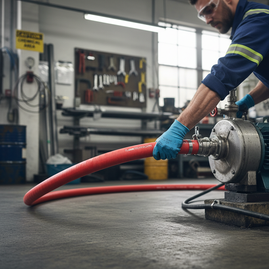 Premium 10 Bar Smooth Cover Butyl Suction and Delivery Hose for Food and Beverage Transfer