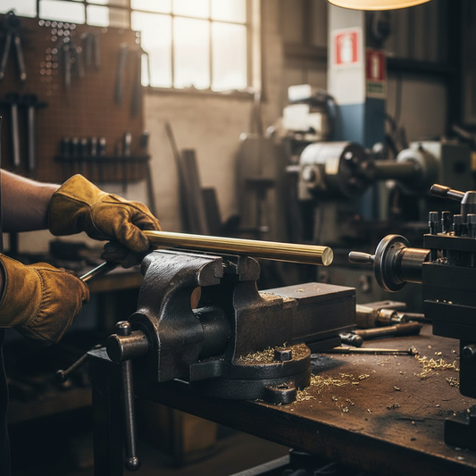 Premium 40mm Diameter Brass Round Bar - High-Performance CZ121 Alloy with Enhanced Machinability