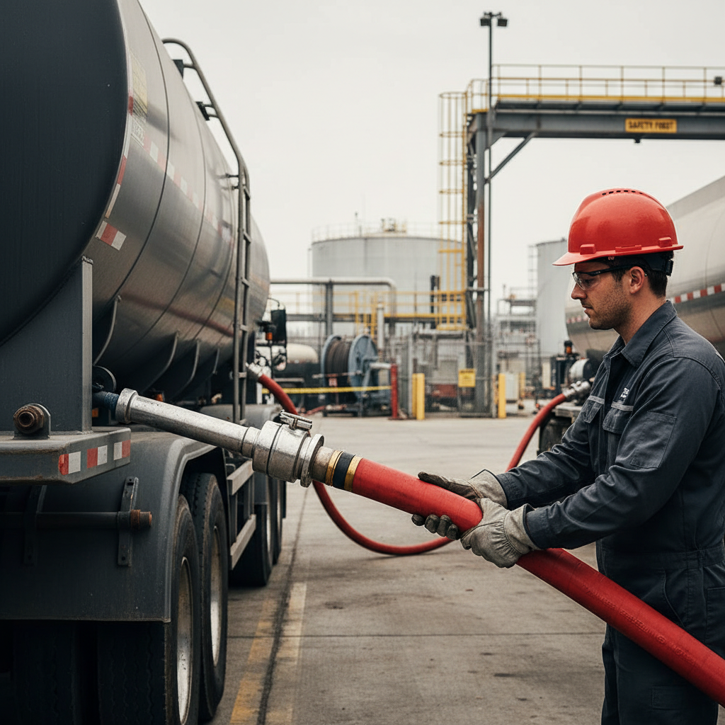 Premium Heavy Duty Long Length Oil Tanker Reeling Hose for Bulk Fuel Delivery - High-Quality Professional Grade for Industrial and Commercial Appli...