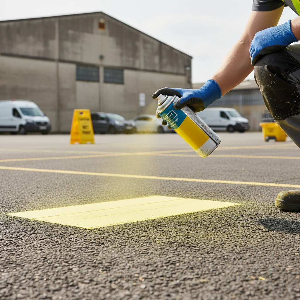 Professional Quick Drying Signal Yellow Aerosol Spray Paint - 400ml with UV and Weather Resistance for Durable Coating