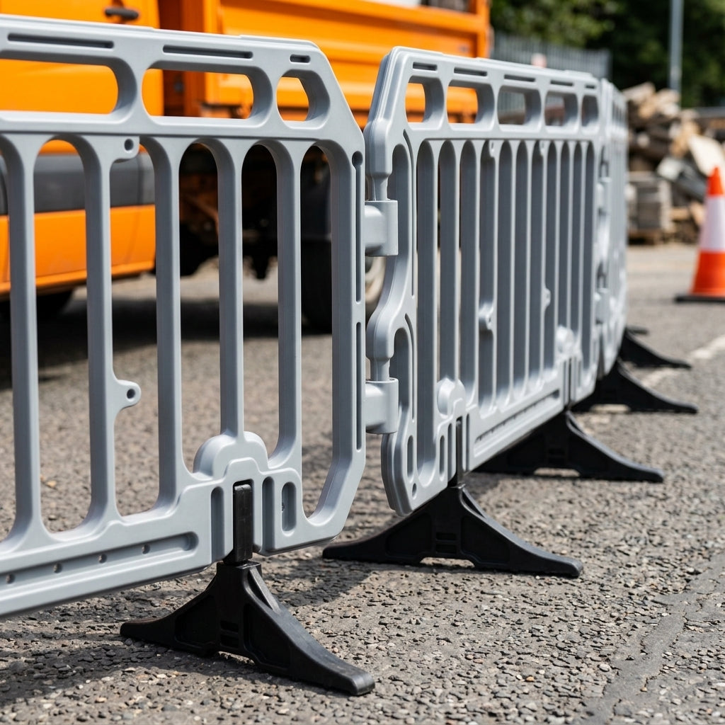 Crowd Control Barrier | HDPE | Durable and Lightweight (view 2)