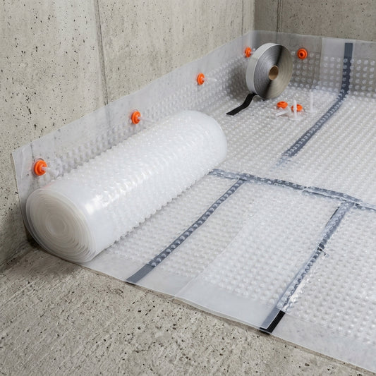 8mm Clear HDPE Waterproof Membrane – 40m² Bundle