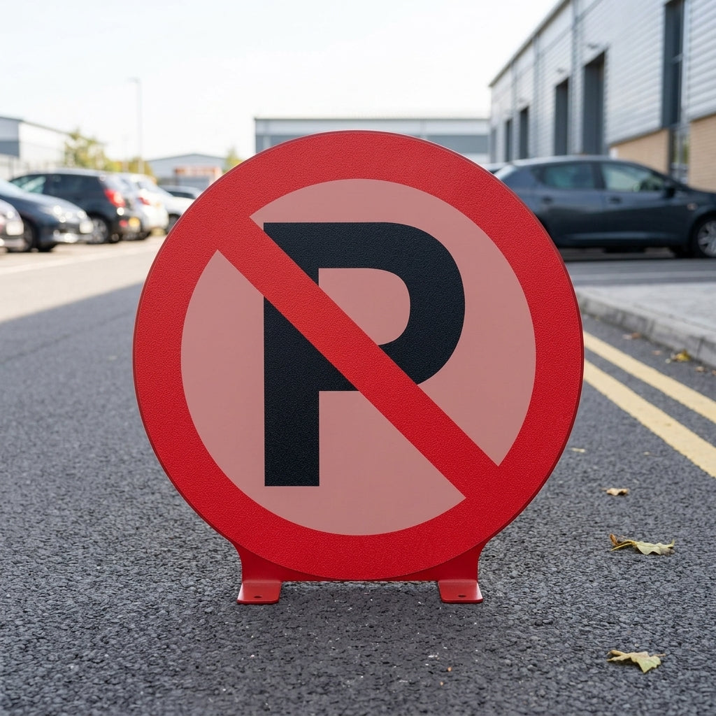 430mm floor sign – No Parking – slip-resistant vinyl