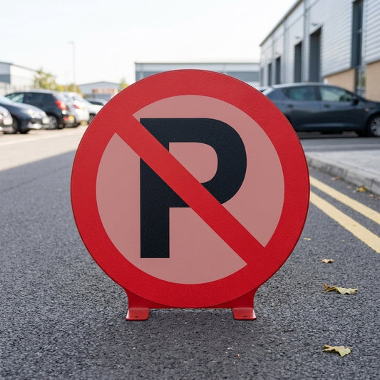 430mm floor sign – No Parking – slip-resistant vinyl