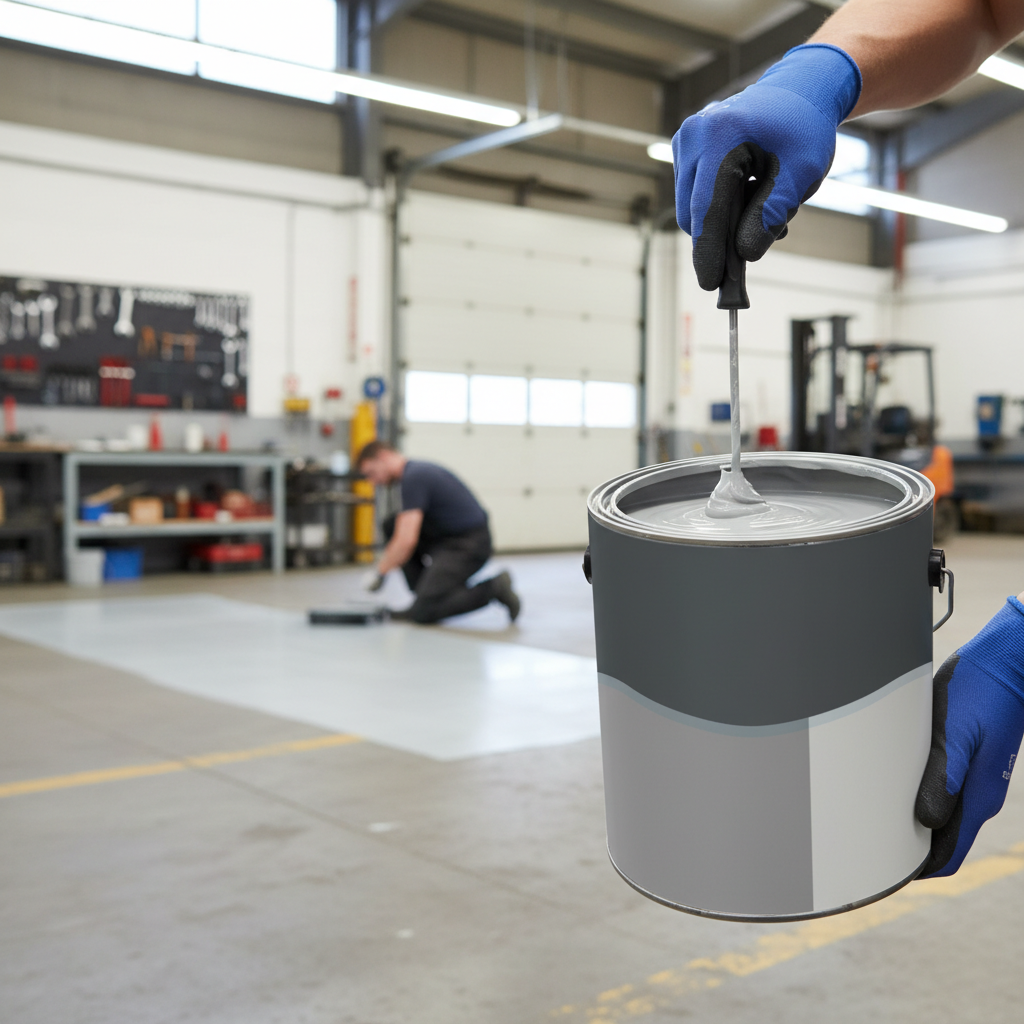 Premium Grey Concrete Paint for Internal and External Use – UV Resistant, Easy Application, and Durable Finish