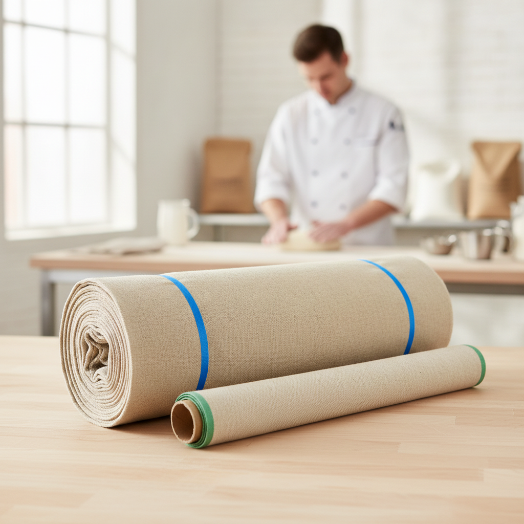 Linen Heavy Duty Rolling Cloth 2000x600mm for Professional Baking