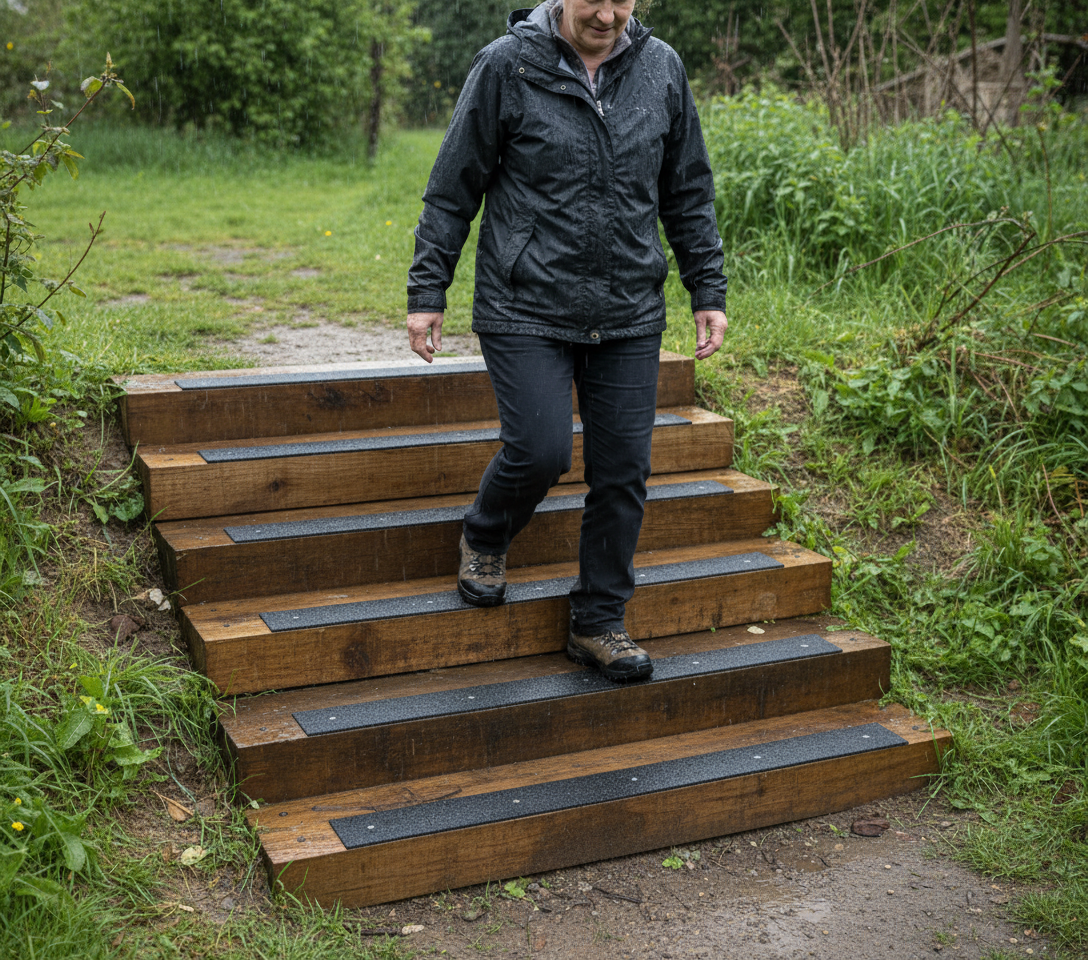 Heavy-Duty Anti-Slip Cleats for Walkways, Ramps, and Steps - Maximum Grip and Durability