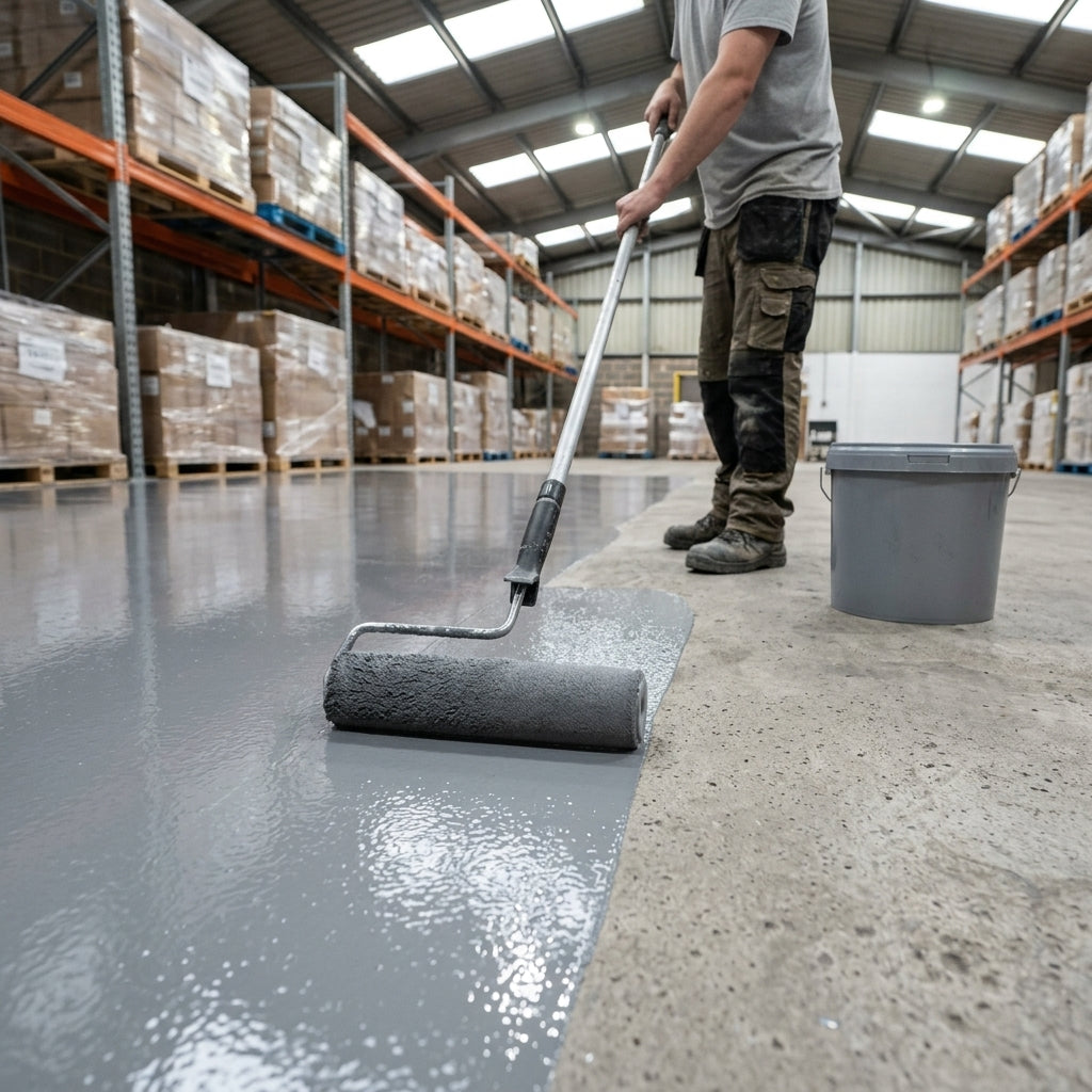Epoxy Floor Paint 10kg High Gloss Chemical Resistant