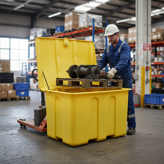 1400ltr Storage Container - PSB3 ||L1630 x W1170 x H1125mm