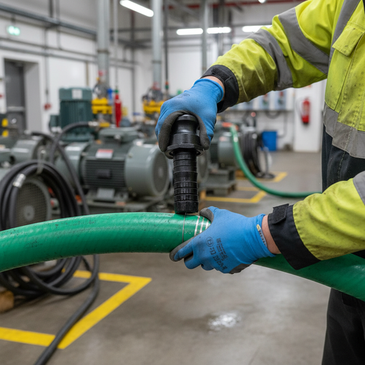 Premium Polypropylene Type E Multi Serrated Hosetail Camlock Coupling for Secure Connections