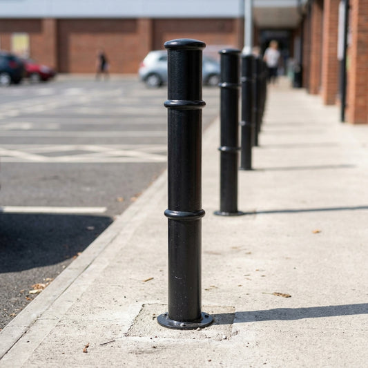 Ornamental Mild Steel Bollard – Galvanised – GFC3000