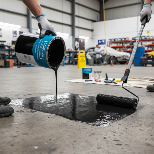 Premium Heavy Duty Epoxy Floor Paint - Durable, Chemical Resistant Coating for Concrete and Industrial Floors