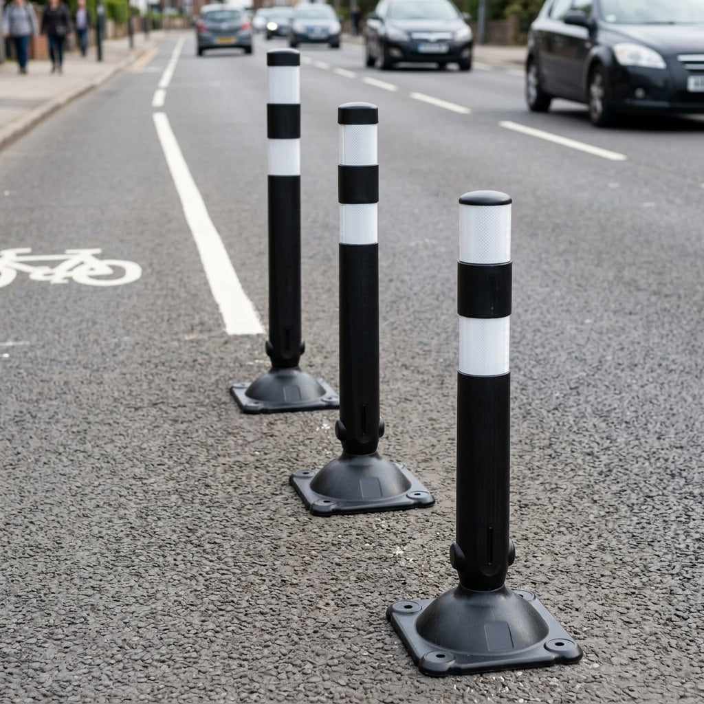 Cycle Lane Separator Bollard – 800/1000/1030mm MDPE