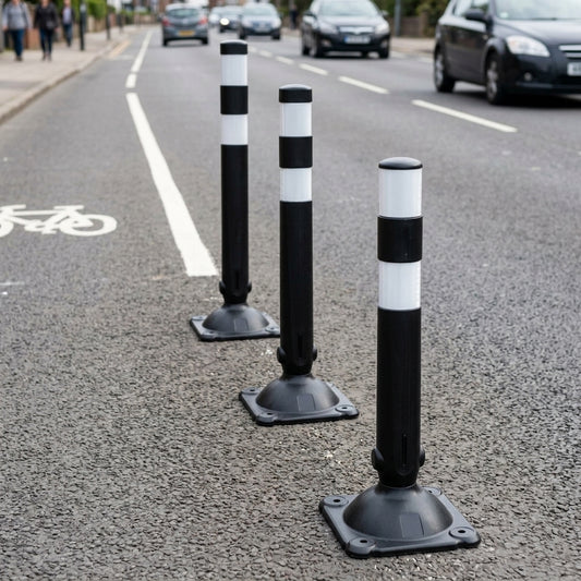 Cycle Lane Separator Bollard – 800/1000/1030mm MDPE