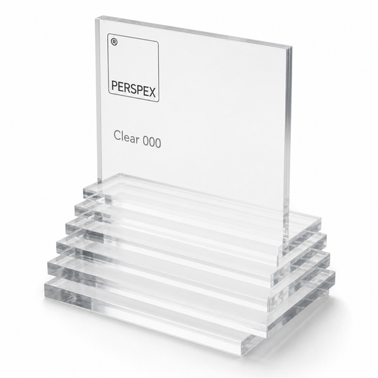 Cast Acrylic Clear Sheet 3mm to 25mm thick for Signage & displays