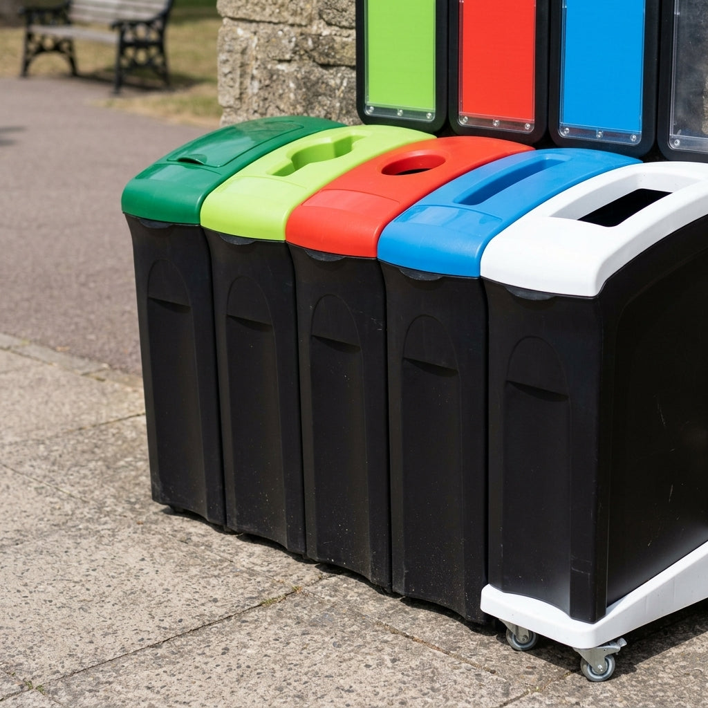 82L Midi Recycling Bin Internal Office Use (view 2)