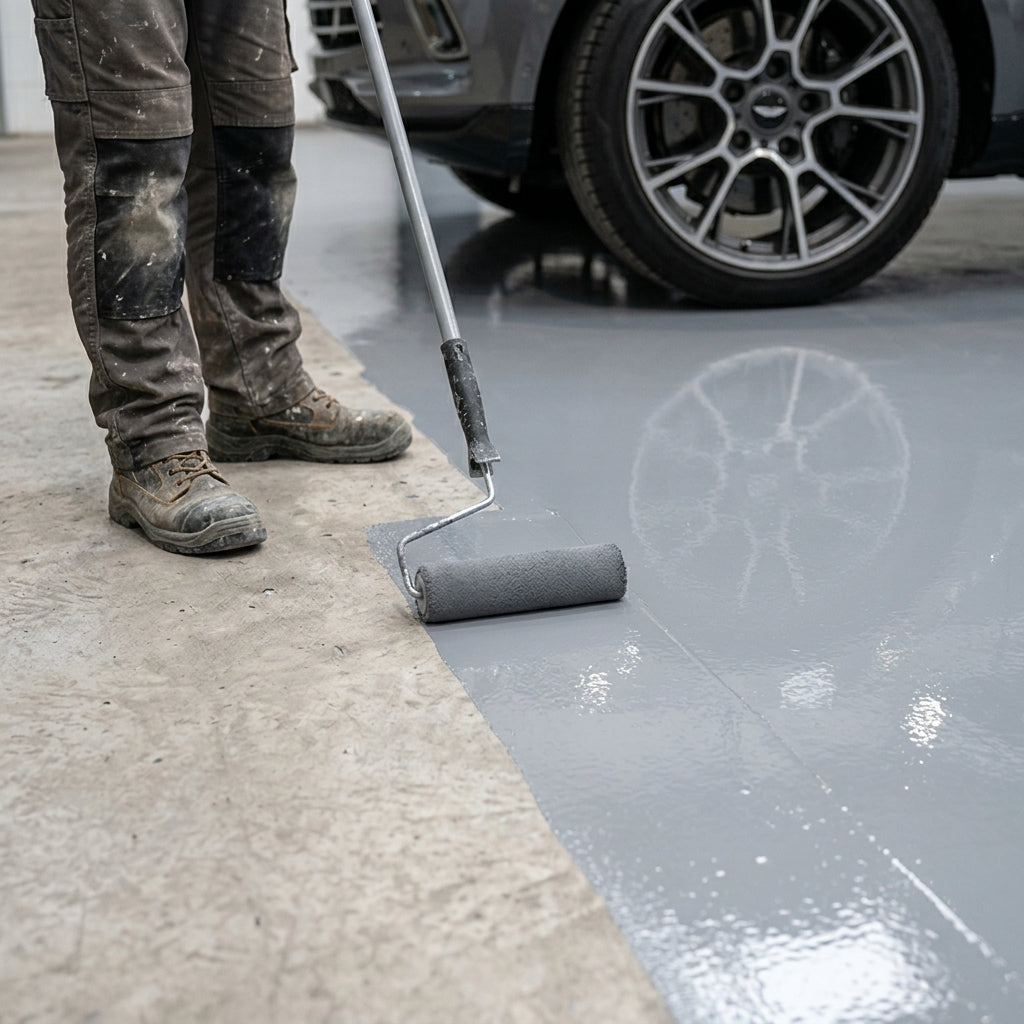 Epoxy resin floor paint – multiple colours & sizes