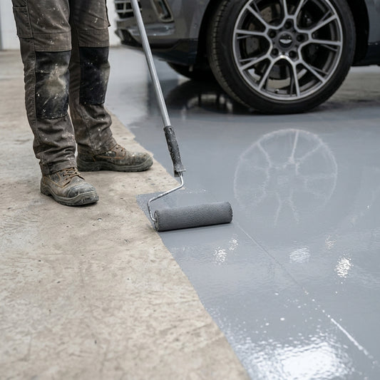 Epoxy resin floor paint – multiple colours & sizes