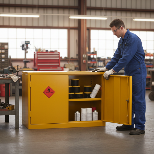 Flammable Liquids Cabinet - HSC24/36 ||L915mm x W457mm x H609mm