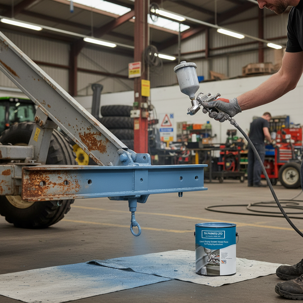 Premium Quick Drying Agricultural Enamel Paint - High-Performance Gloss Coating for Metal Surfaces with Versatile Application