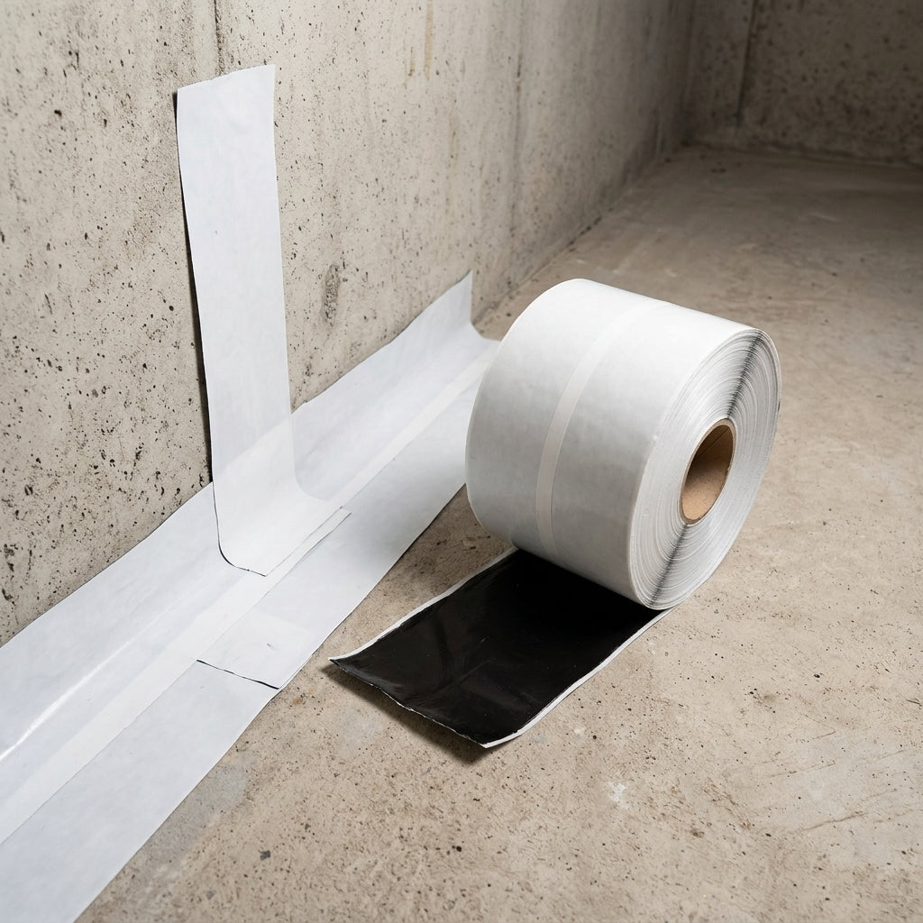 150mm x 20m Corner Strip PVC Waterproofing Tape