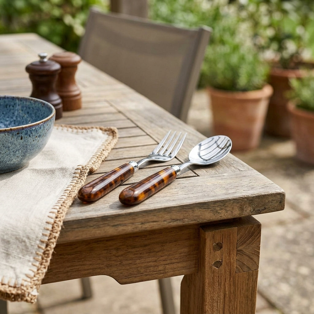 Classic Serving Set - Tortoiseshell (view 2)