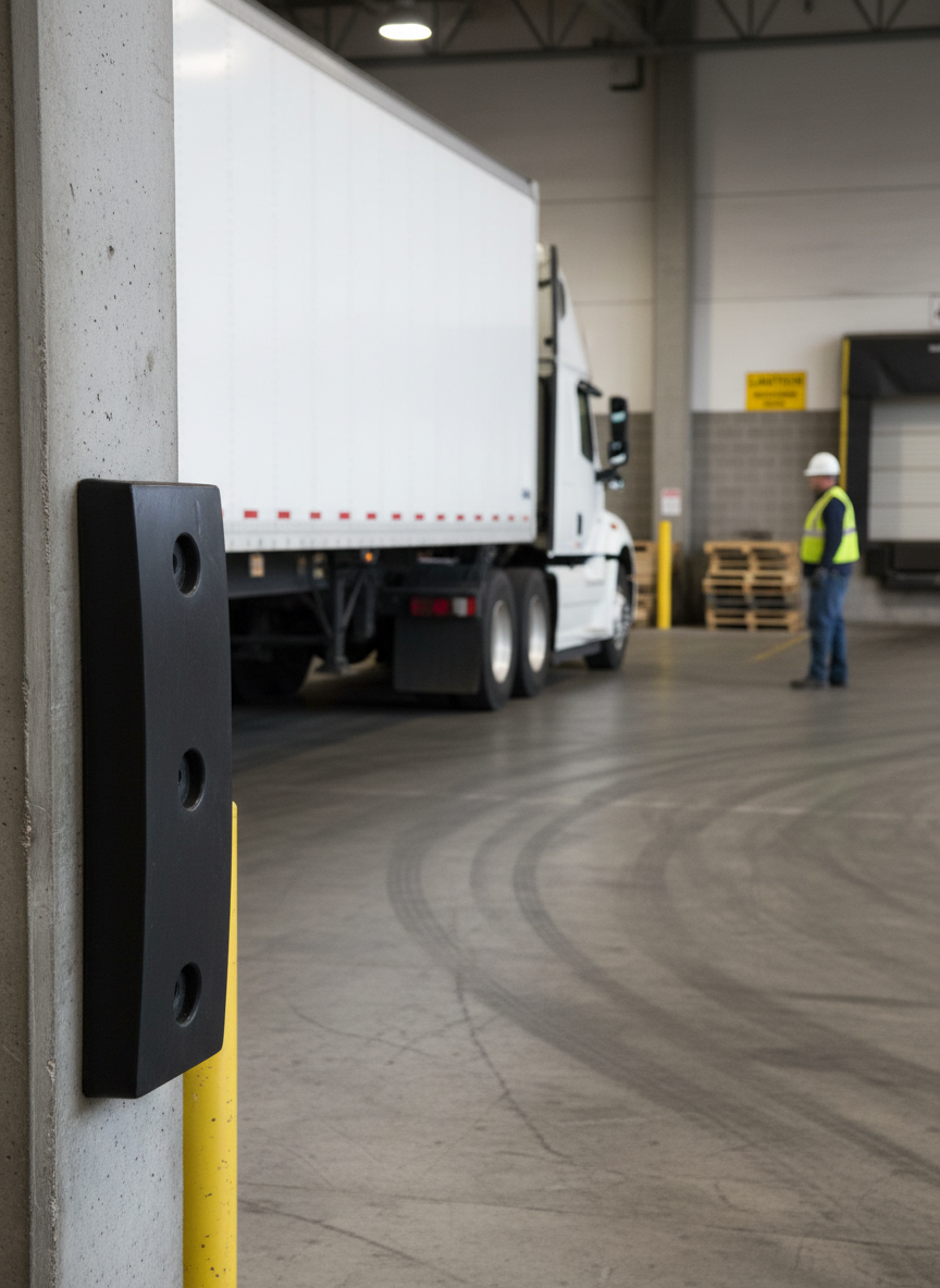 Premium Heavy Duty Dock Packer for Precise Bumper Adjustment - 750 x 250 x 50 mm with Enhanced Compression Performance