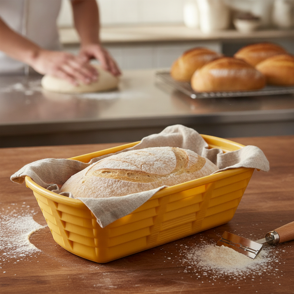 Polypropylene Long Banneton 285x148mm for Home Baking