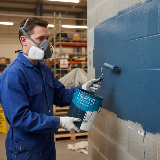 Premium Universal PU Enamel Steel Blue Paint for Indoor and Outdoor Use - Durable, Weatherproof Finish in Multiple Sizes