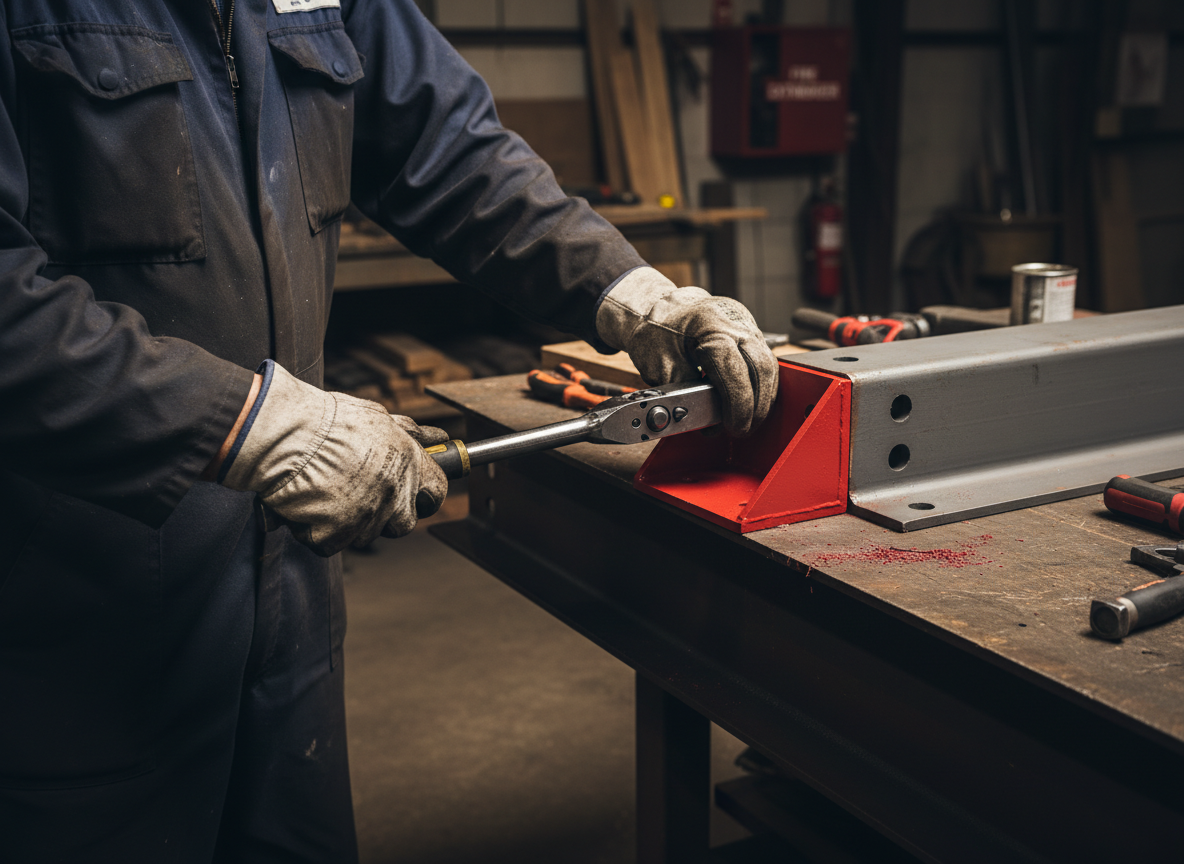 Premium Dock Bumper Angle Bracket - Heavy Duty 250 x 150 x 150 mm with Powder Coated Finish and Mounting Holes