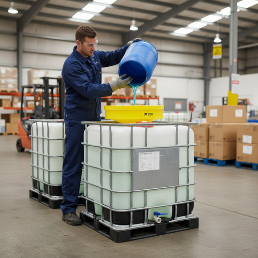 Funnel for Single 1000ltr IBC - DF200 ||640mmØ x H150mm