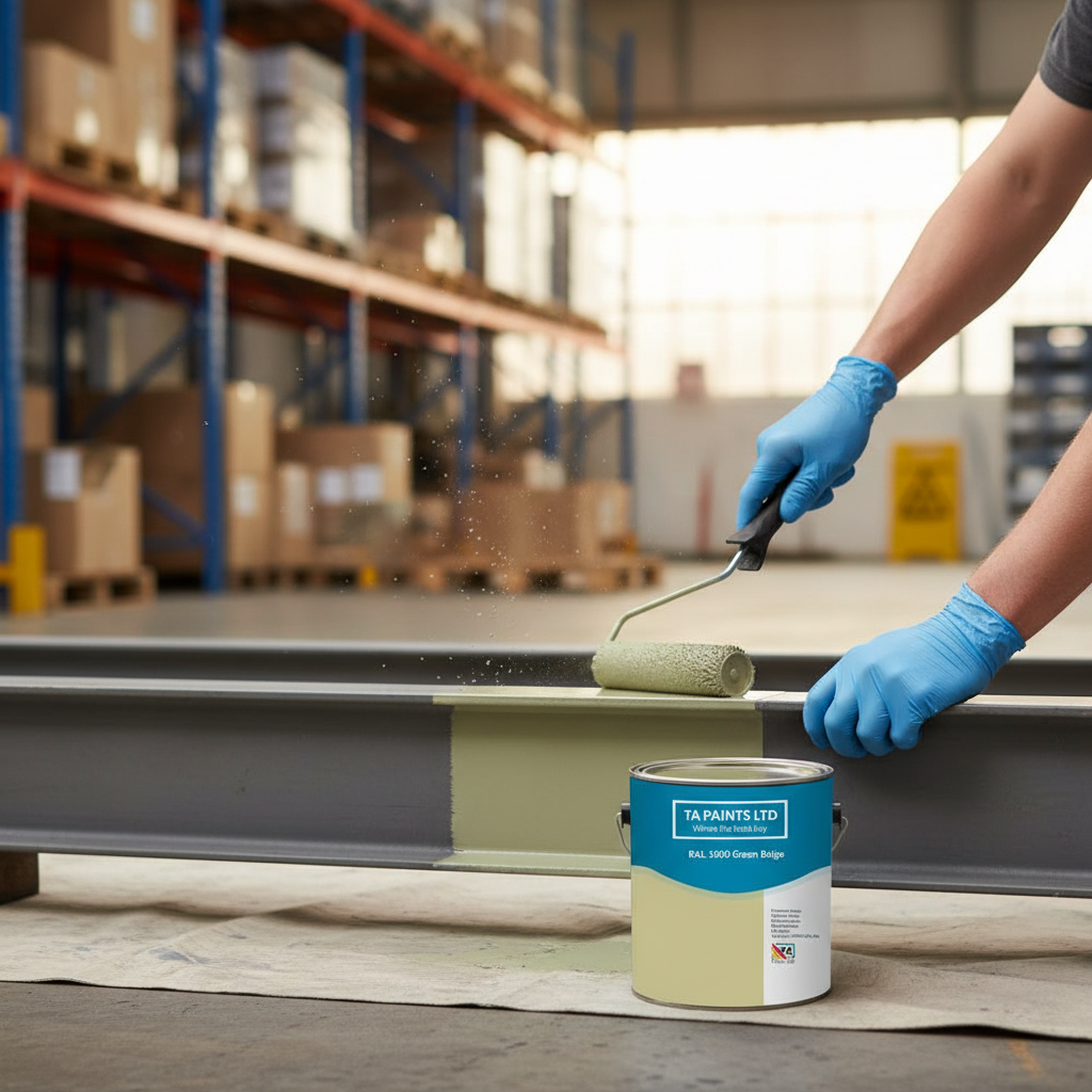 Premium RAL 1000 Green Beige Paint - High-Performance, Durable Finish for Various Applications