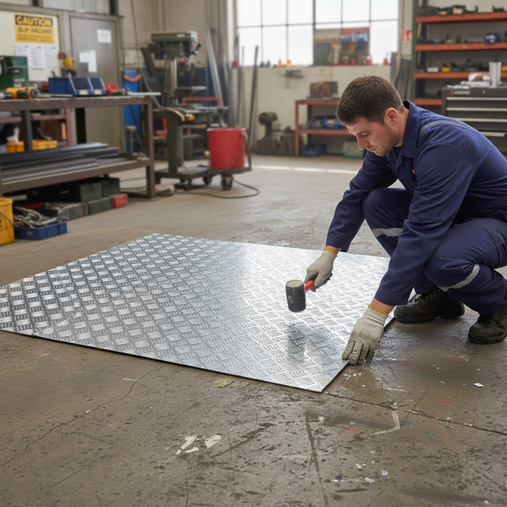 Premium Heavy Duty Aluminium Chequer Plate 2500mm x 1250mm x 3mm for Versatile Applications