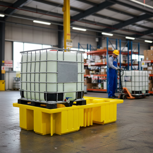 Double IBC Spill Pallet - BB4 ||1150ltr Sump Capacity