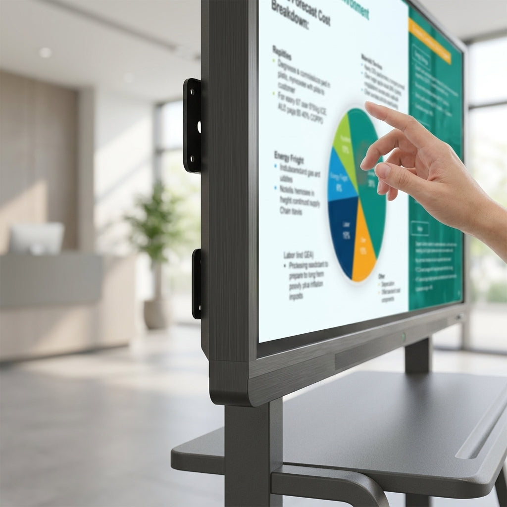 4K Interactive Multi-Touch Screen Whiteboard — 55–86 inch (view 2)