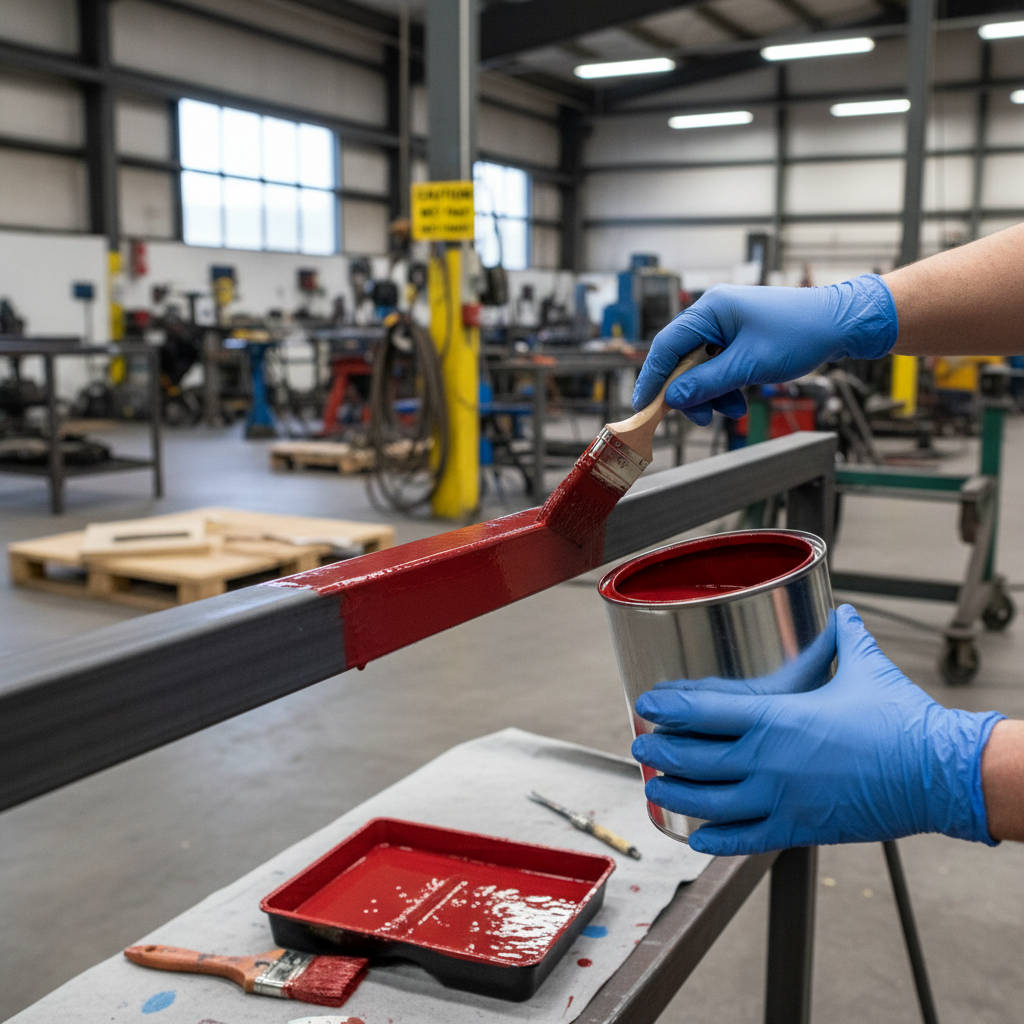 Premium Quick Drying Enamel Paint for Industrial Applications - High Gloss Finish, Fast-Drying Formula for Efficient Coverage