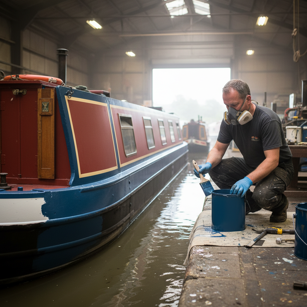 High-Performance Single Pack Polyurethane Marine Boat Paint for Above & Below Waterline with Excellent Durability and UV Resistance