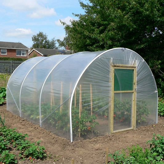 12ft Wide Polytunnel with 7ft 7in Height