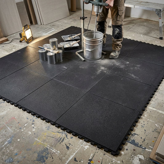 17mm Linkable Rubber Gym Mats