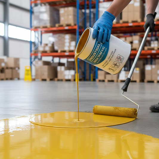Premium Single Pack White Spirit Based Floor Paint for Internal and External Use with UV Resistance and Chemical Protection