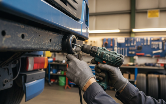 Premium Heavy Duty Rubber HGV Bumper 65 x 25 mm for Vehicle Protection - High-Quality Professional Grade for Industrial and Commercial Applications