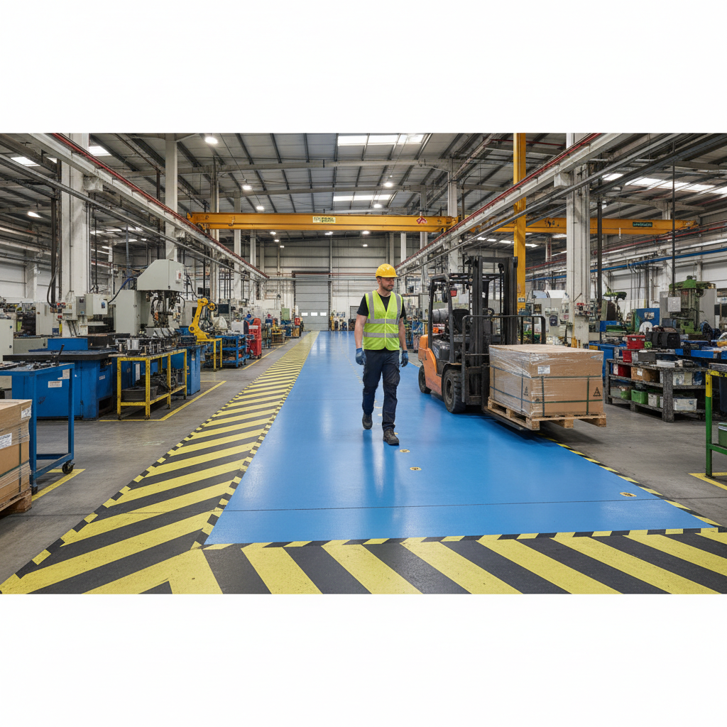 Premium Epoxy Anti Slip Floor Paint for Concrete and Metal Surfaces - High-Gloss, Non-Slip Finish for Enhanced Safety in High-Traffic Areas