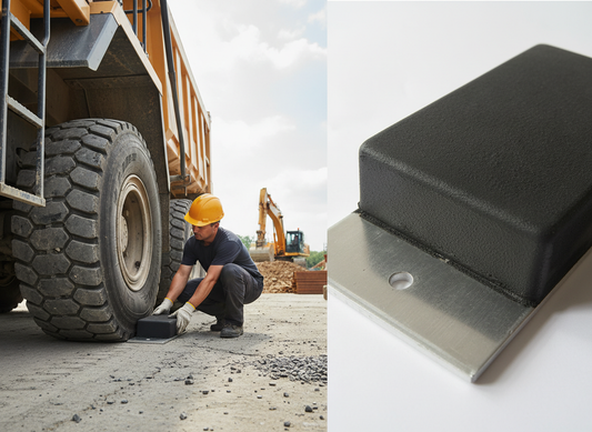 Premium Heavy Duty Tipper Pad for Chassis Protection - Aluminium & Rubber Construction with Noise Reduction Features