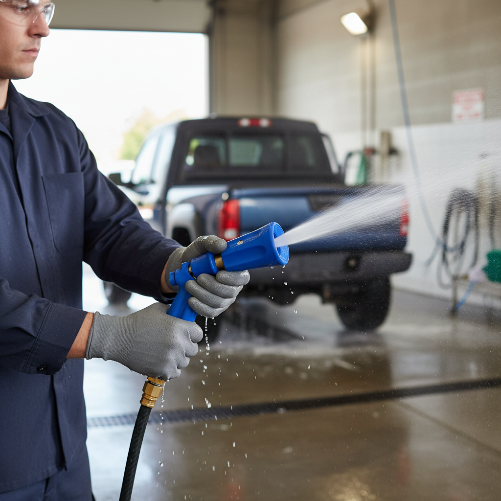Premium Lightweight Spray Nozzle with Adjustable Spray Pattern and Ergonomic Handle for Easy Use