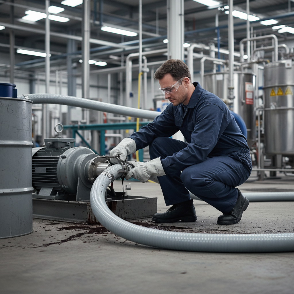 Premium Anti-Static PU Lined PVC Suction and Discharge Hose for Abrasive Applications