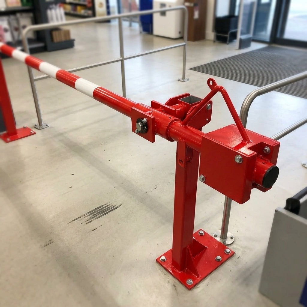 Manual arm barrier up to 8.0m – traffic access control (view 2)