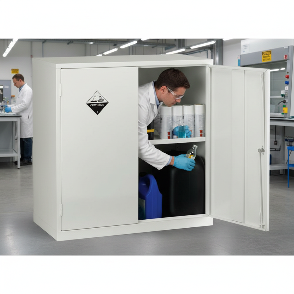 Acid & Alkali Cabinet - AAC36/36 ||L915mm x W457mm x H915mm