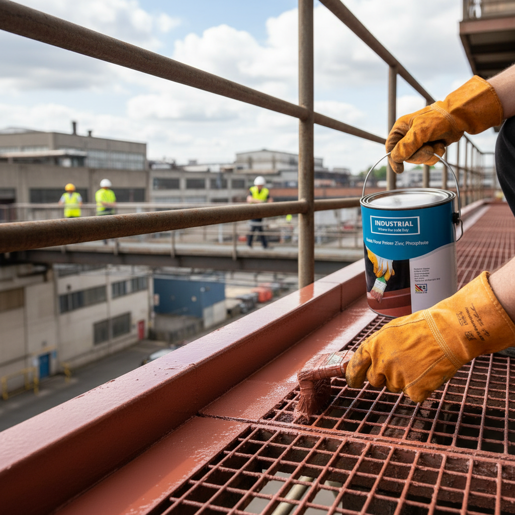 Premium High-Performance Floor Primer for Metal Surfaces - Exceptional Anti-Corrosive Properties and Strong Adhesion for Long-Lasting Protection